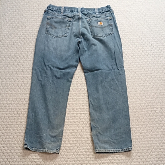 Carhartt Men's 36x30 Relaxed Fit Jeans DISTRESSED - See Notes - Picture 8 of 15